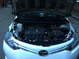 2015 Toyota Vios 1.3J MT engine view – Copy