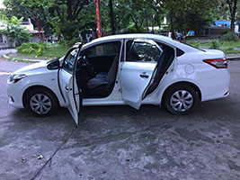 2015 Toyota Vios 1.3J MT left side open doors view