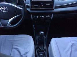 2015 Toyota Vios 1.3J MT manual shifter view – Copy