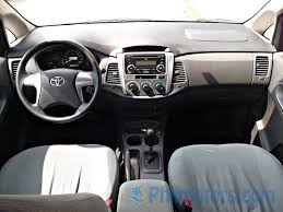 2016 AUV innova 2.5 E dashboard view