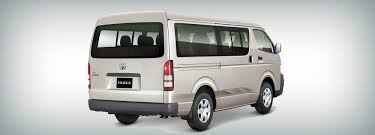 van for rent manila self drive toyota hi ace commuter