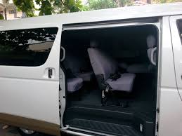 Toyota Grandia van for rent