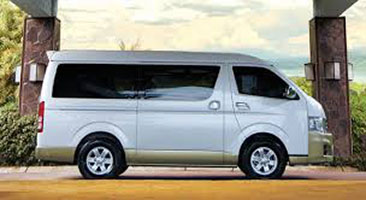 Toyota Grandia van for rent