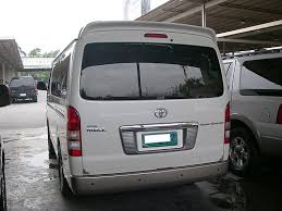 super grandia van for rent manila