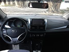 2016 toyota vios E AT dashboard view