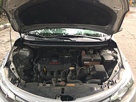 2016 toyota vios E AT engine view