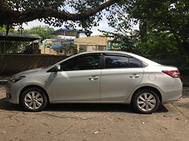 2016 toyota vios E AT left side view
