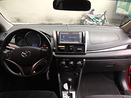 2017 Toyota Vios 1.3e AT dashboard view