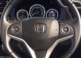 2017 honda city steering wheel view