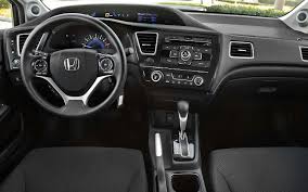 2017 honda civic dashboard view