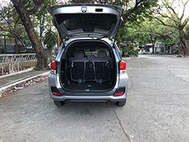 2017 honda mobilio cargo view