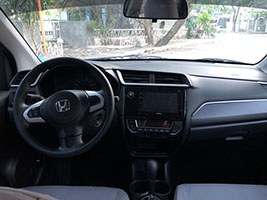 2017 honda mobilio dashboard view