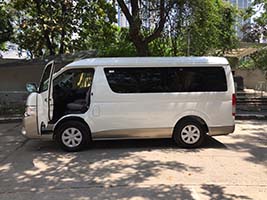 van for rent manila