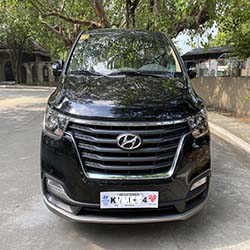 2020 Hyundai Grand Starex gold for rent front view