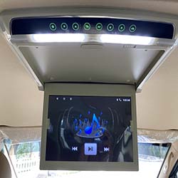 2020 Hyundai Grand Starex gold for rent overhead monitor