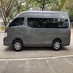 NV350 automatic van for rent left side view www.carrentmanila.com