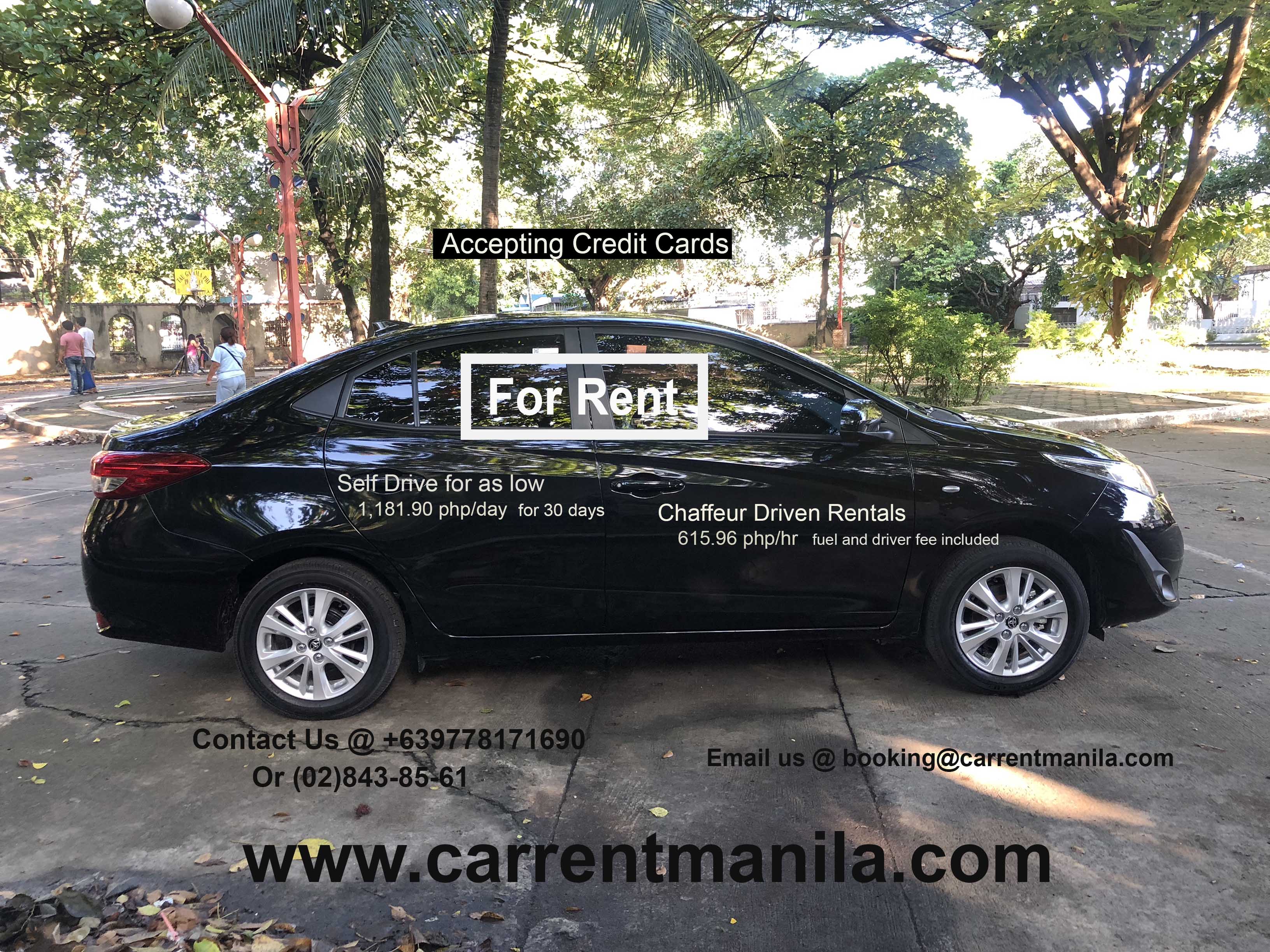 Toyota Vios 2018 car for rent