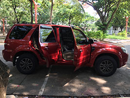 right side view with doors open subcompact suvford escape 2013