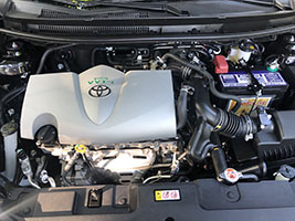 toyota vios 2018 dual vvti engine view