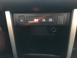 toyota vios 2018 eco and power mode button