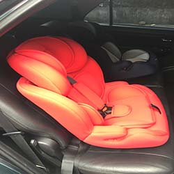 infant seat solo red