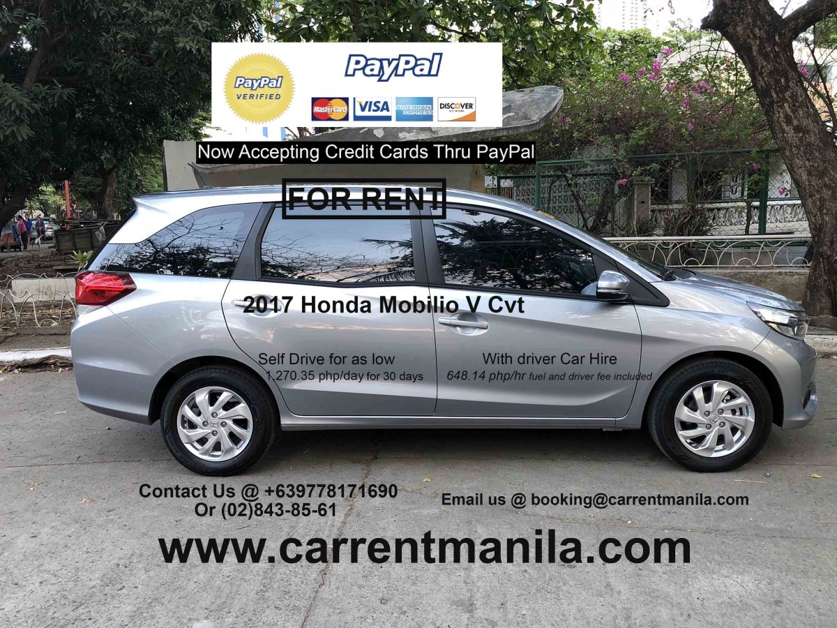 rent a car manila Mpv Rent a car manila self drive or with a driver